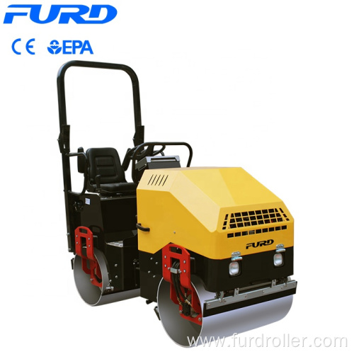 Quality Assurance 1.5Ton Smooth Drum Vibratory Roller